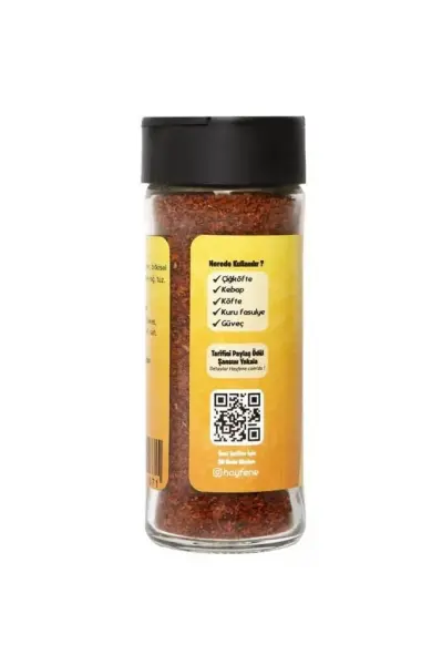 Hayfene Tatlı Pul Biber 50 GR ambalaj görseli