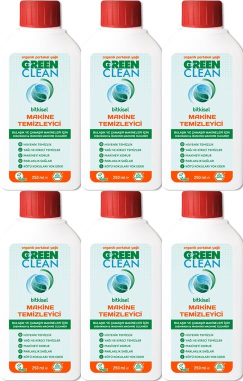 U Green Clean Organik Portakal Yağlı Makine Temizleyicisi 250 ml-6 adet