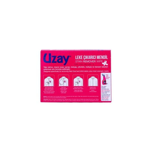 Uzay Leke Çıkarıcı Mendil 12 'li Paket x 6'lı Paket