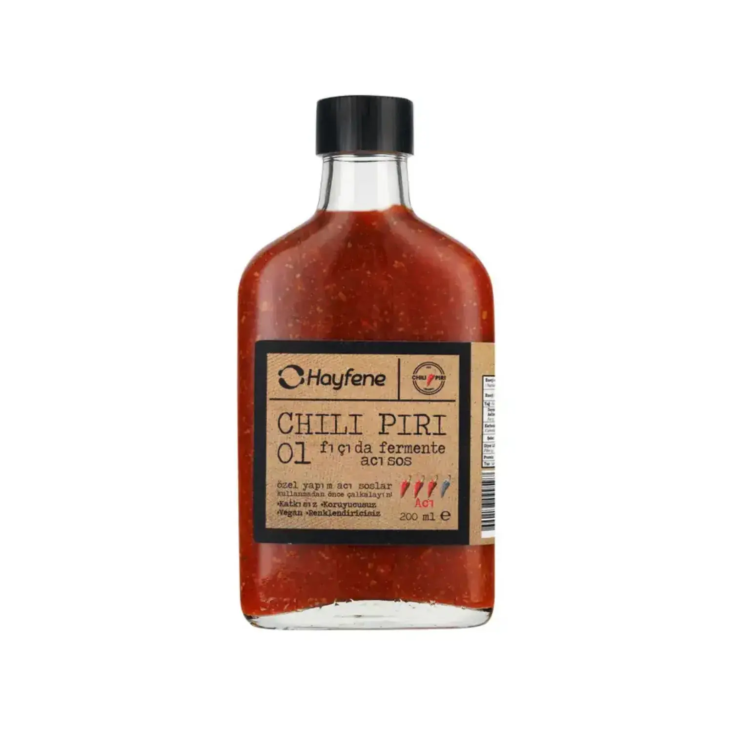 Hayfene Chili Piri Füme Acı Sos No:2 200 ML