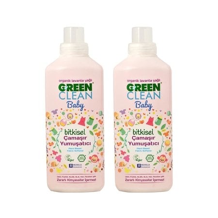 U Green Clean Baby Çamaşır Yumuşatıcısı 2 L Set
