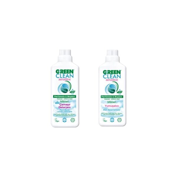 U Green Clean Hassas Ciltler Çamaşır Seti