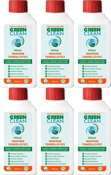 U Green Clean Organik Portakal Yağlı Makine Temizleyicisi 250 ml-6 adet
