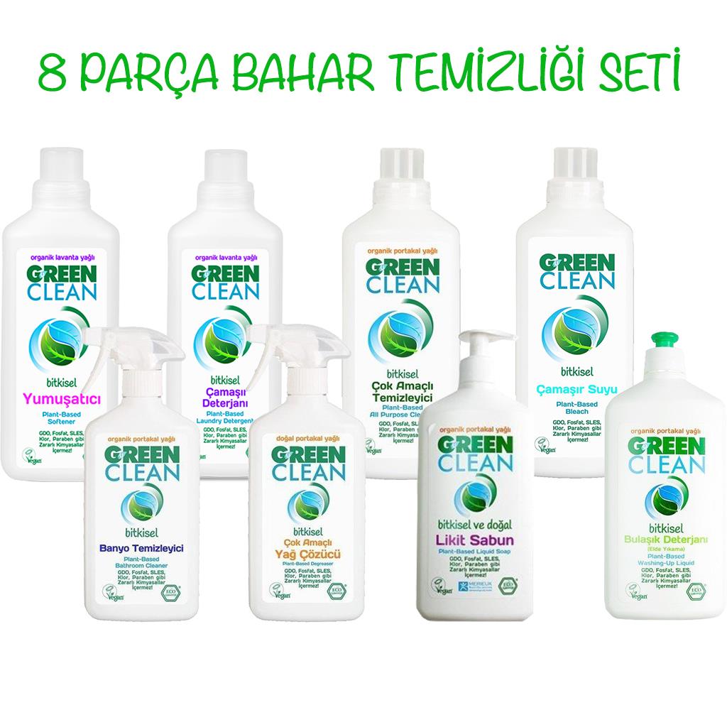 U Green Clean Temizlik Seti 8 parça