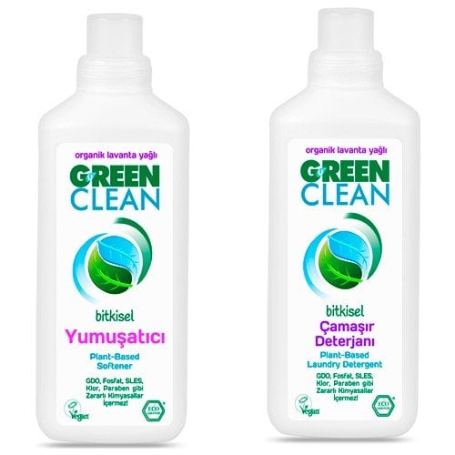 U Green Clean 2'Li Çamaşır Yıkama Seti 1 Lt