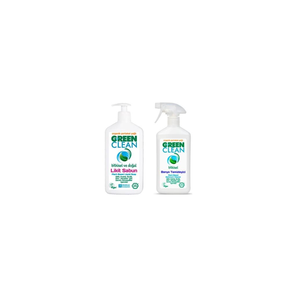 U Green Clean Banyo ve Likit Temizleyici Seti 500 ml