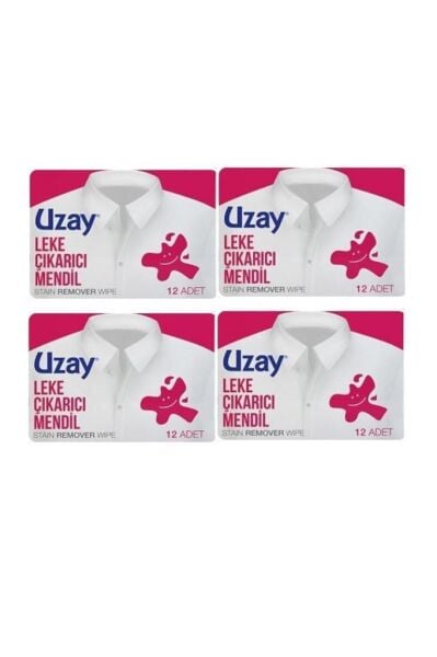 Uzay Leke Çıkartıcı Mendil 12'li 4 Adet