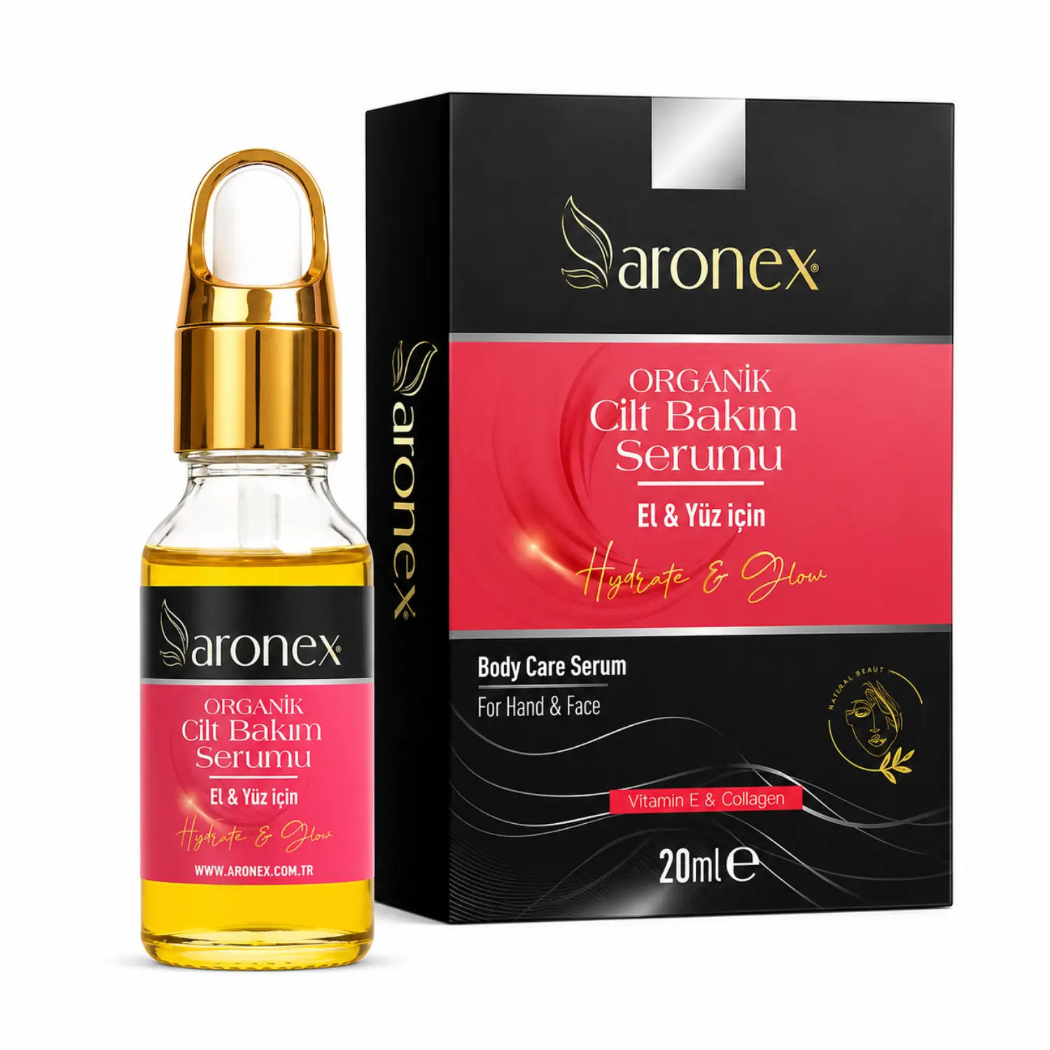 Aronex Cilt Bakım Serumu El & Yüz için 20 ml