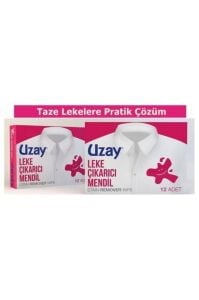 Uzay Leke Çıkartıcı Mendil 12'li 2 Adet