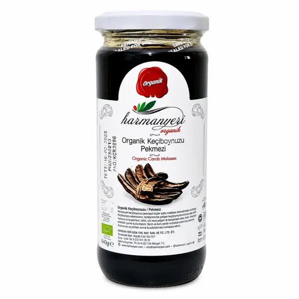 Harmanyeri Organik Keçiboynuzu Pekmezi 620 Gr