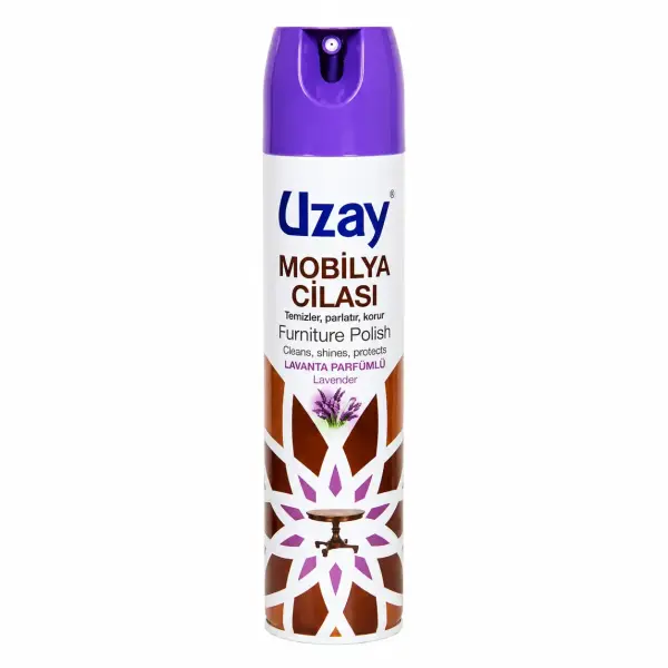 Uzay Mobilya Cilası Lavanta Parfümlü 300 ml