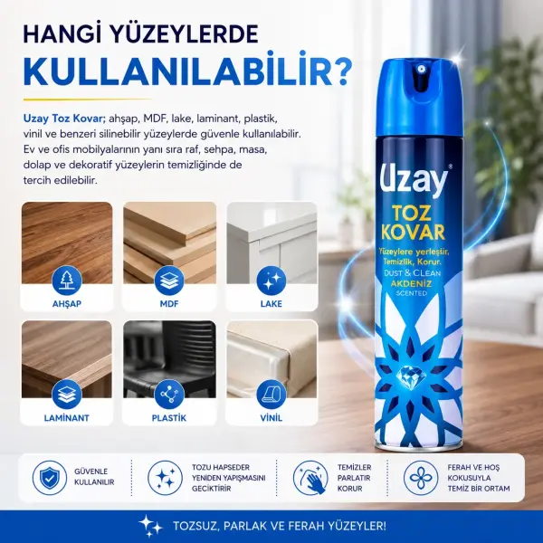 Uzay Toz Kovar Parfümlü 300 ml ürün görseli