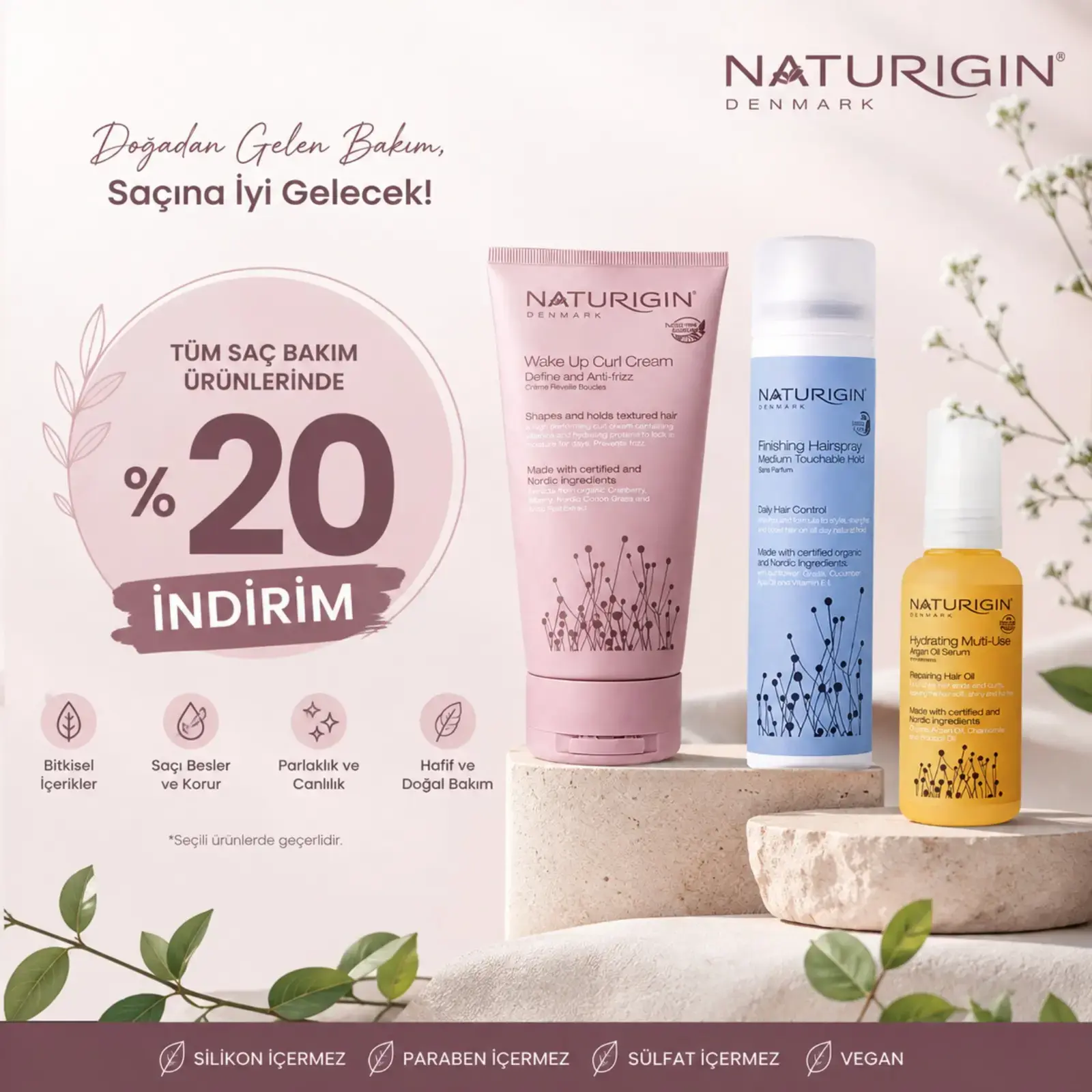 naturigin doğal saç bakım ürünleri indirim 